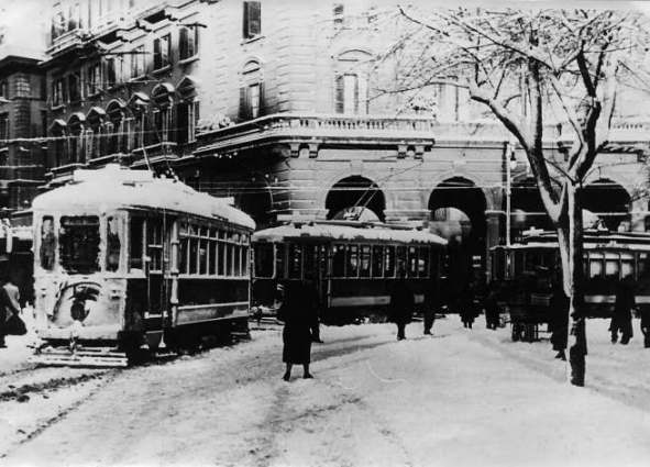 Piazza Vittorio Emanuele a Roma