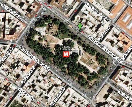 Piazza Vittorio Emanuele a Roma